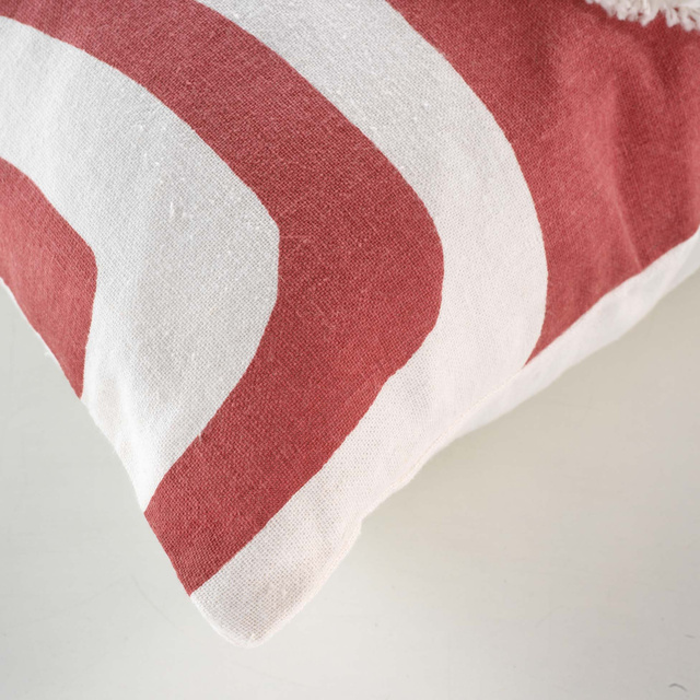 Fata de perna decorativa MIRADE, model abstract, bumbac, 40 x 40 cm