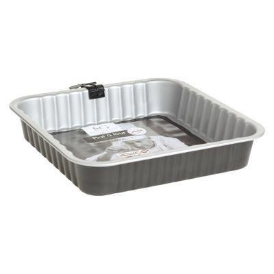 Forma de tort, 24 x 24 cm, metal