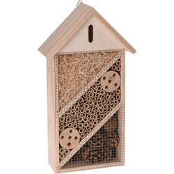 Casuta pentru insecte, 20 x 8.5 x 36 cm, din lemn