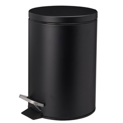 Coș de gunoi NONI, metalic, cu capac, 3 l