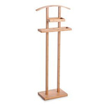 Umeraș pentru costum, haine, din bambus, 45x24x111 cm, ZELLER