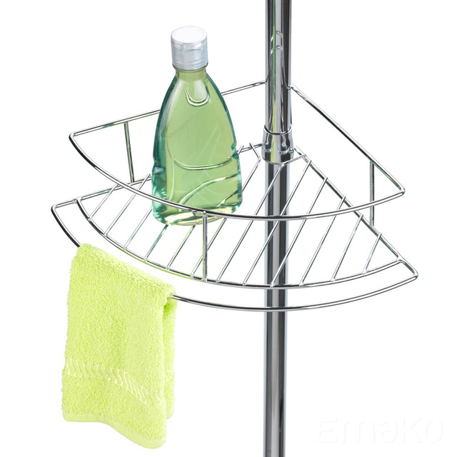 Raft telescopic pentru duș DOLCEDO, 4 niveluri, WENKO, auriu