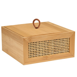 Cutie cosmetice ALLEGRE BAMBOO, 15 x 7 x 15 cm, WENKO