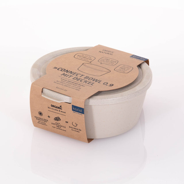 Recipient alimentar CONNECT BOWL, ermetic, 890 ml, KOZIOL