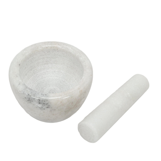 Mojar din marmură LUNO, Ø 10 cm