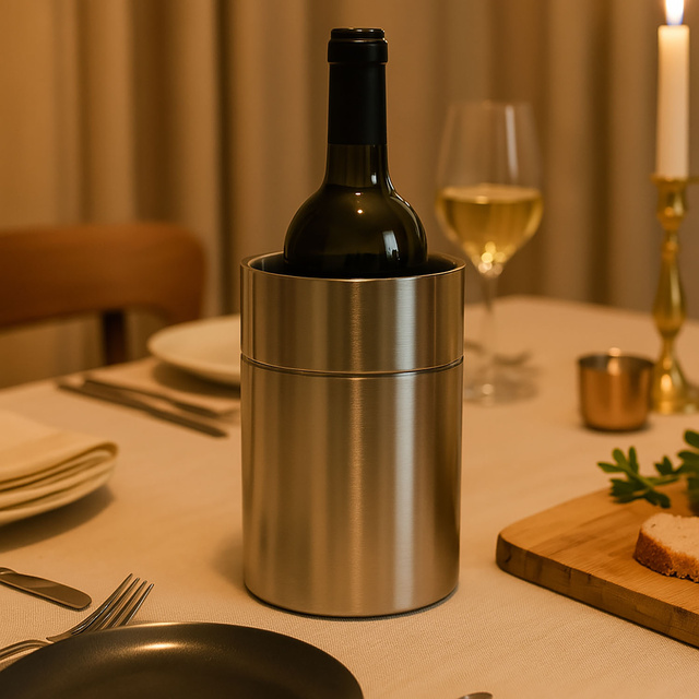 Frapiera pentru vin, otel inoxidabil, Ø 12 cm