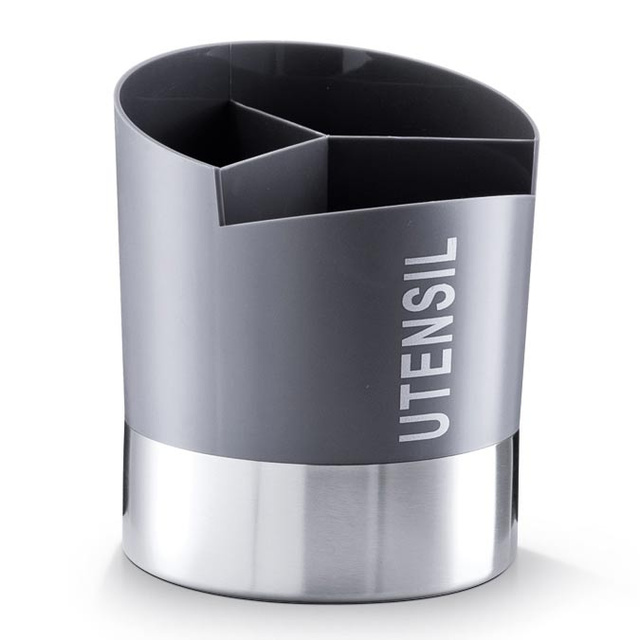 Recipient de depozitare, organizator de bucătărie pentru tacâmuri, ZELLER, gri