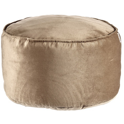 Puf tapitat cu catifea, 60 cm