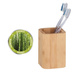 Suport periuta de dinti BAMBOO, bambus, Ø 7,1 cm, Wenko