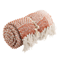 Cuvertură de pat din bumbac melange, 130 x 170 cm