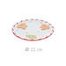 Farfurie de Crăciun, 22 cm, TURTĂ DULCE