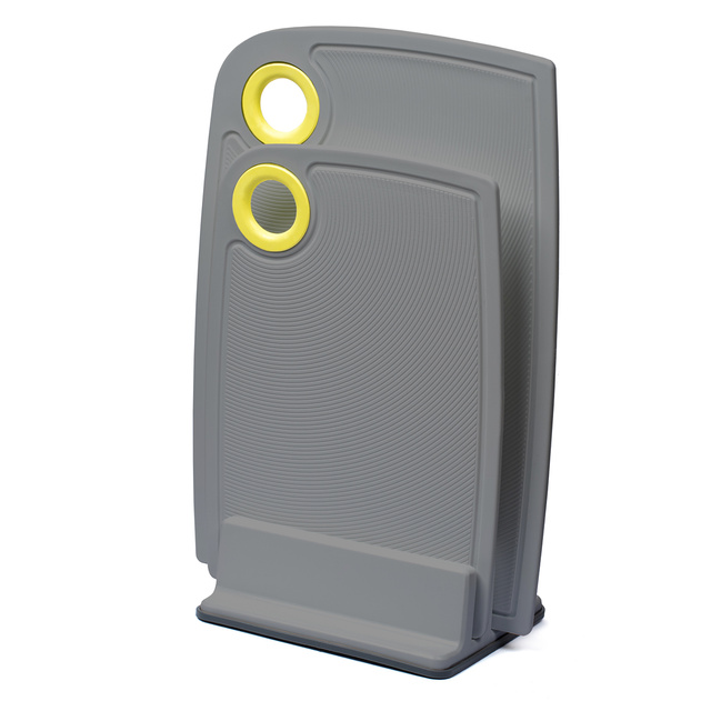 Set de două tocatoare de bucătărie pe suport