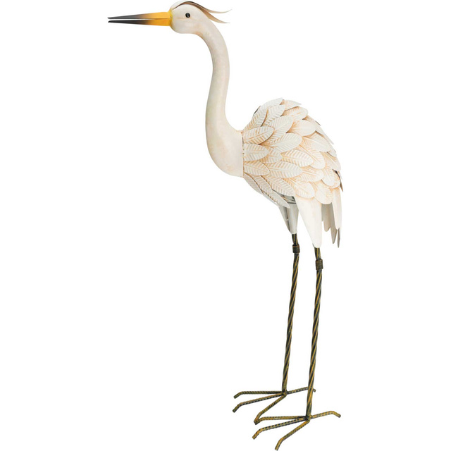 Figurina macara de gradina din metal, 75 cm