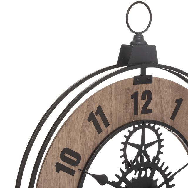 Ceas de perete cu mecanism la vedere, Ø57 cm