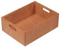 Cutie depozitare cu manere, lemn de fag, 30 x 20 cm, Kesper