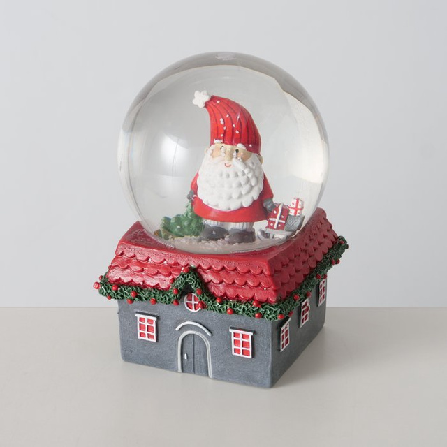 Glob de zăpadă cu căsuța MONTI, Ø10 cm