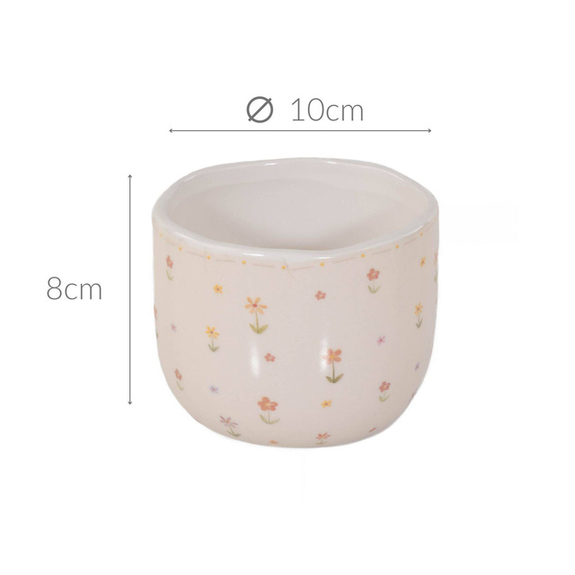 Ghivece ceramiceBlumi, pentru flori, 2 buc