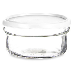 Cutie pentru prânz din sticlă cu capac