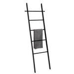 Scara de baie SURI BAMBOO, culoare neagra, Wenko