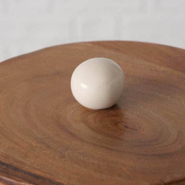 Borcan decorativ KINA din ceramica, Ø 12 cm