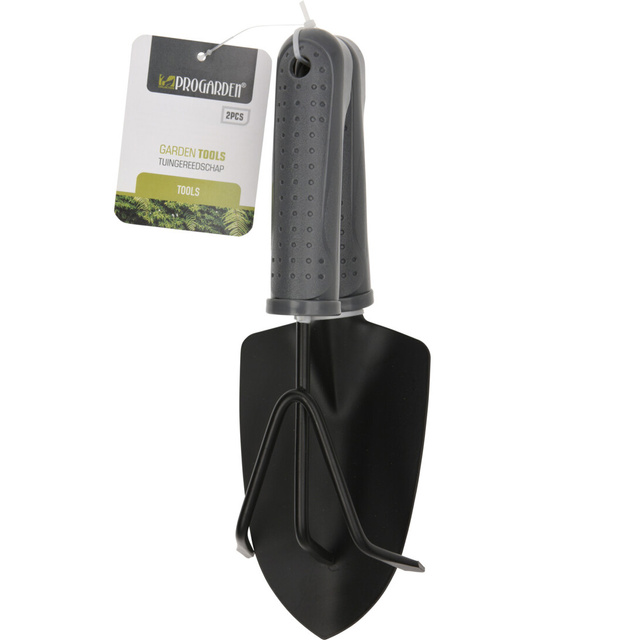 Unelte de grădinărit de bază, set, grebla și lopată