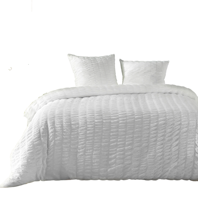 Set lenjerie de pat din microfibra PLISSIA, 240 x 220 cm