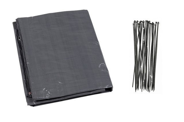 Husa pentru balcon ANTRACIT UNI, 85 x 500 cm