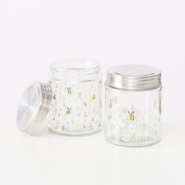 Borcane cu filet HONEY, 625 ml, set 2 buc.