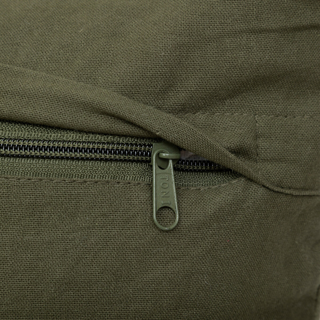 Pernă matlasată Coral kaki 45 x 45 cm