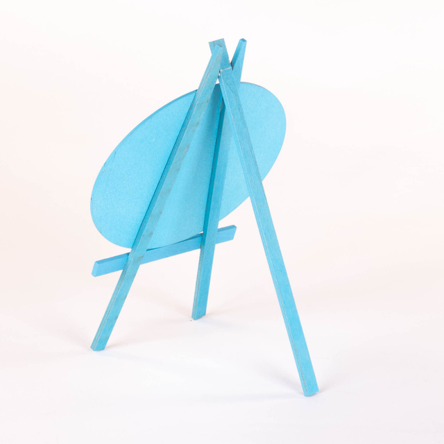 Tăbliță pe șevalet de lemn, 21 x 1,4 x 28,5 cm