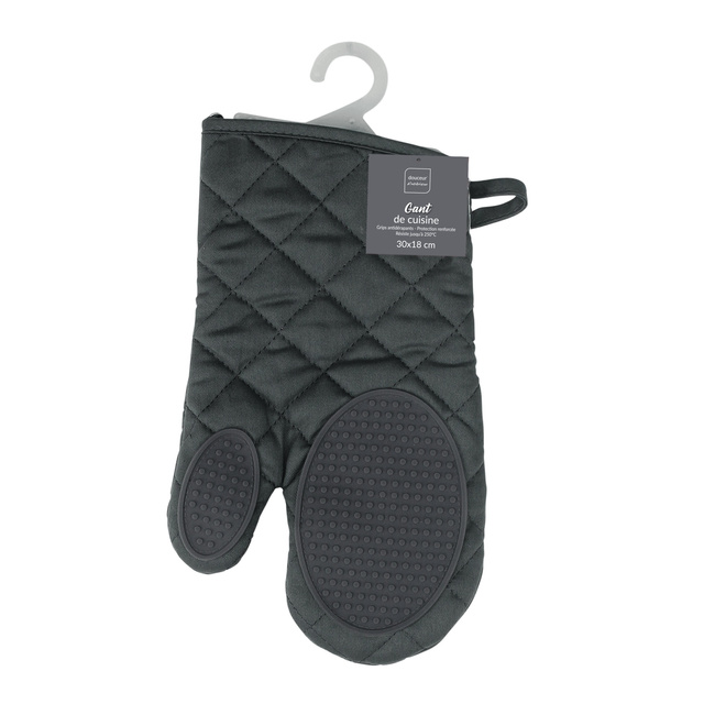 Manusa pentru cuptor cu maner din silicon, 30 x 18 cm