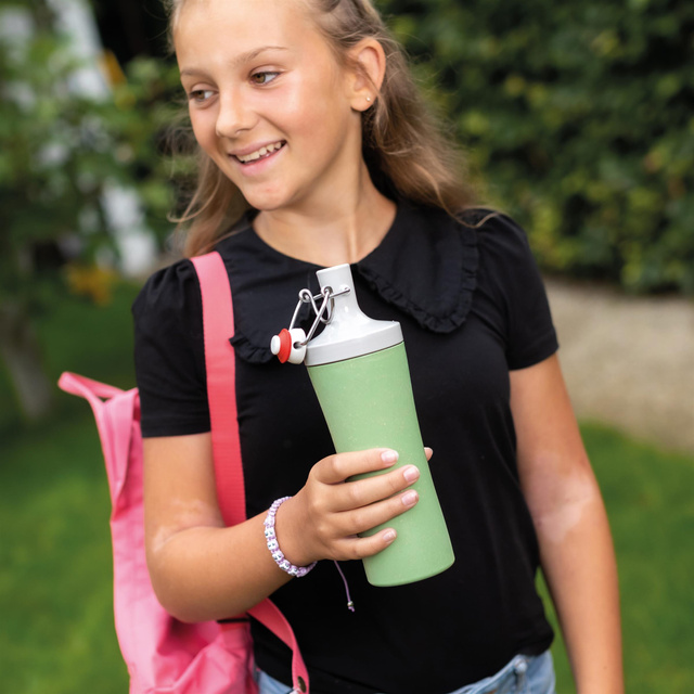 Sticlă apă PLOPP TO GO, dop etanș, 425 ml, KOZIOL