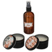 Set aromaterapie: 2 lumanari, ulei 100 ml