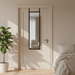 Oglindă pentru ușă AINA, 36 x 110 cm, neagră