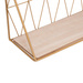 Raft decorativ de perete, 48 x 12 cm, suspendat