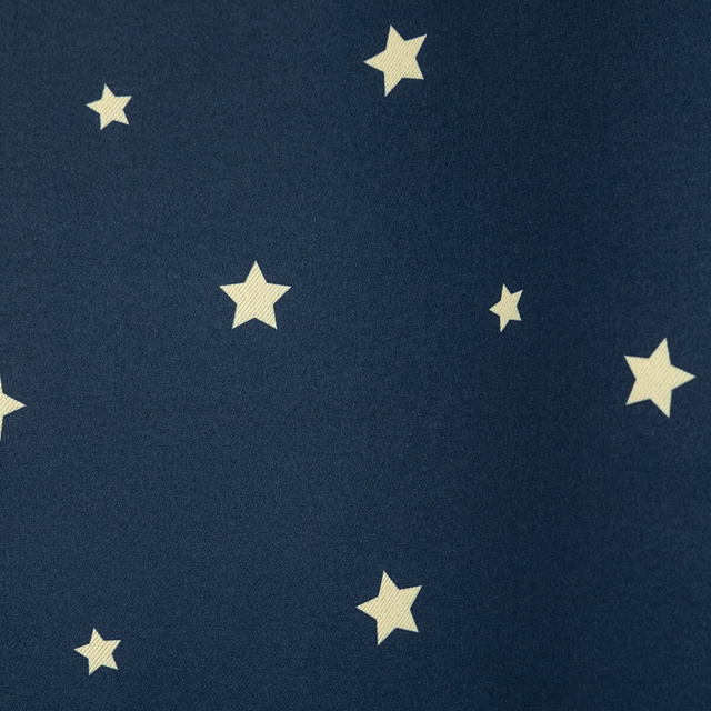 Draperie opaca SPACE pentru camera copiilor, model stele, 140 x 260 cm