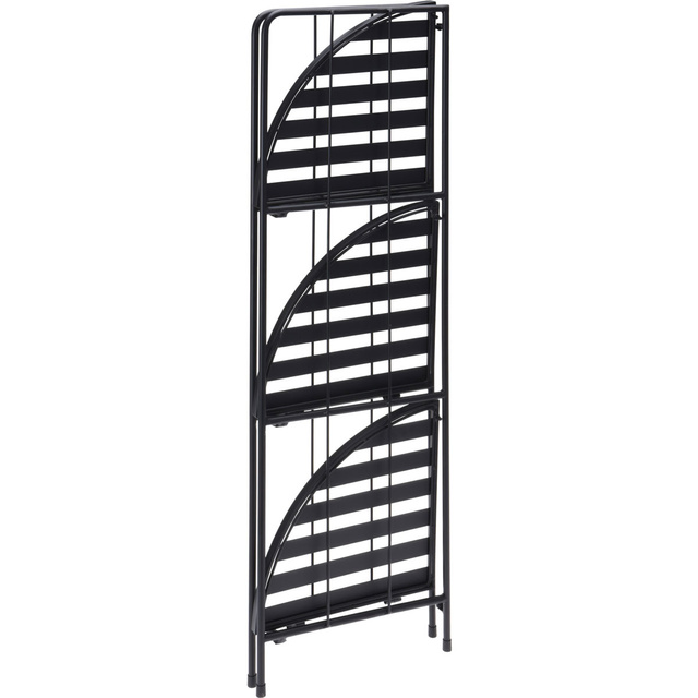 Suport ghivece de colt cu 3 rafturi, 90 cm