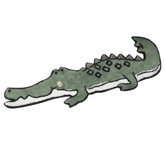 Covor pentru camera copilului crocodil MAGIC JUNGLE, 46 x 130 cm