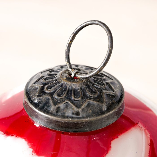 Candelă din sticlă în formă de glob SUGIS, înălțime 10 cm