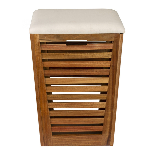 Coș de rufe cu șezut FONDI, înălțime 56 cm