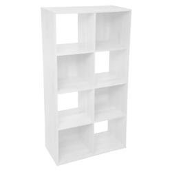 Bibliotecă 8 rafturi, MDF, 68x32x134 cm