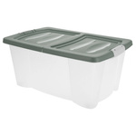 Recipient cu roți si capac, 45 l