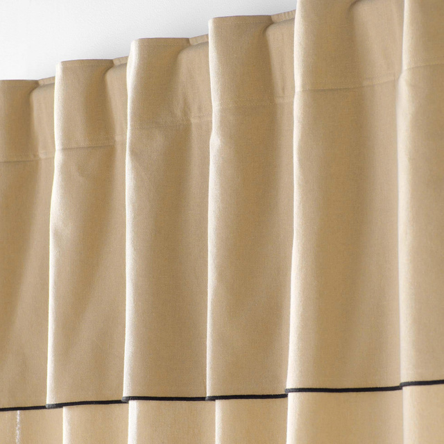 Perdea cu rejansa MISTRALINE, bumbac reciclat, 140 x 240 cm