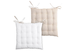 Perna pentru scaun cu legături DUO, 100% bumbac, 40 x 40 cm