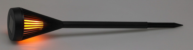 Lampă solară cu priză, 43 cm