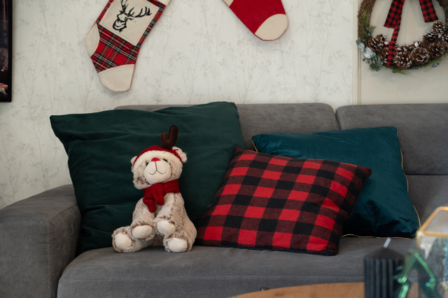 Perna decorativa VELUR, 60 x 60 cm