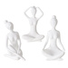 Figurina Yoga, 29 cm, alb