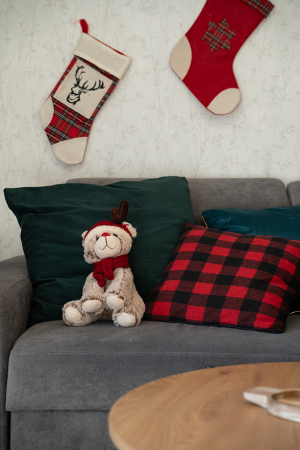 Soseta de Craciun, poliester