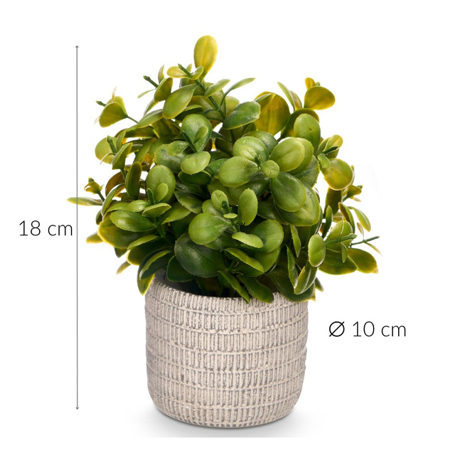 Suculent artificial în ghiveci FEGREE, Ø 10 cm