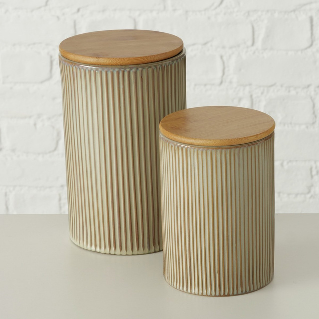 Recipiente pentru alimente din portelan Marony, capac ermetic din silicon, set 2 bucati